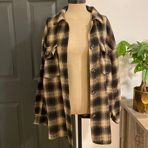 Brown Flannel